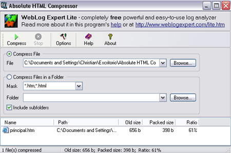 Absolute HTML Compressor