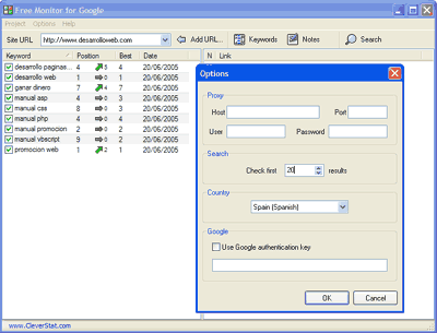 Imagen de Free Google Monitor