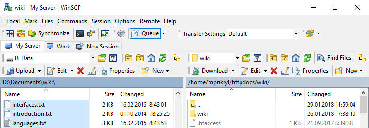 WinSCP