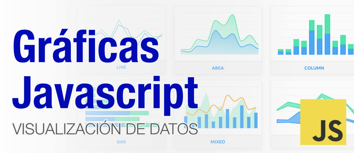 Colección de Librerías para crear gráficas de datos en Javascript